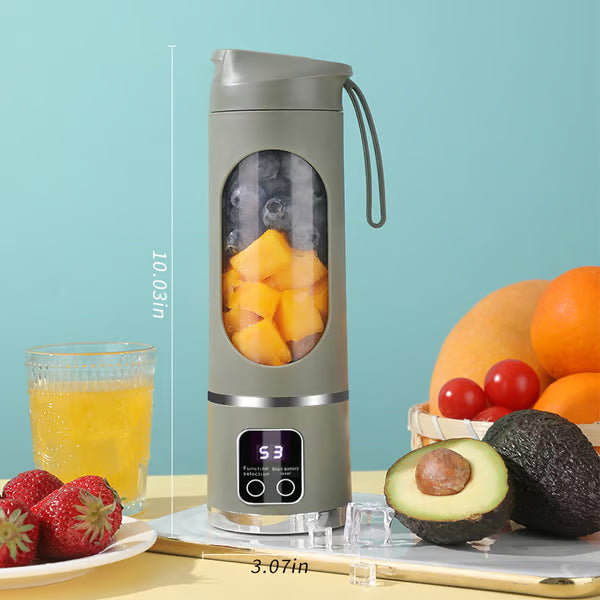 💥ON SALE💥Digital Multimode Juicer Blender - Smart LED Display, Diet-Friendly,Leak Proof Design for Smoothies Liquid Diet, Shakes & Baby Food,Best Compact Blender for Home & Travel
