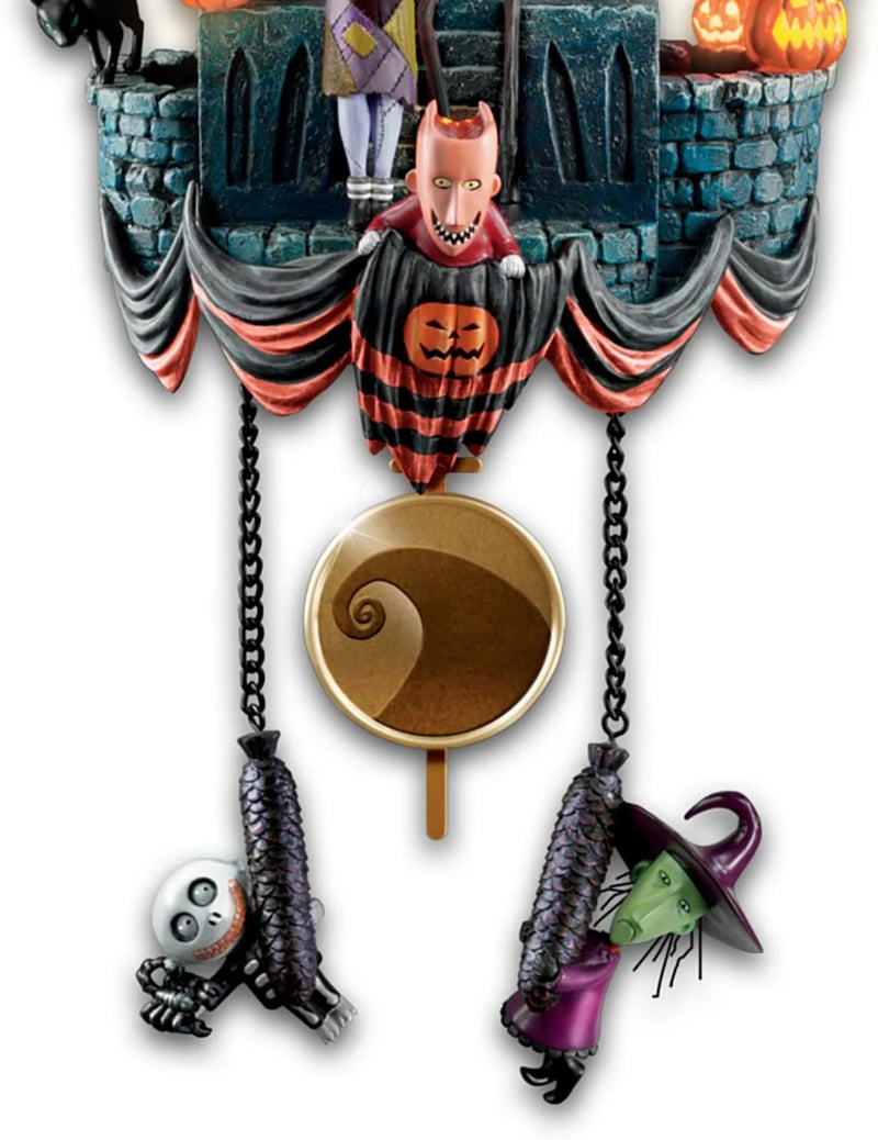 🎃Halloween Wall Clock,Nightmare Before Christmas Cuckoo Clock