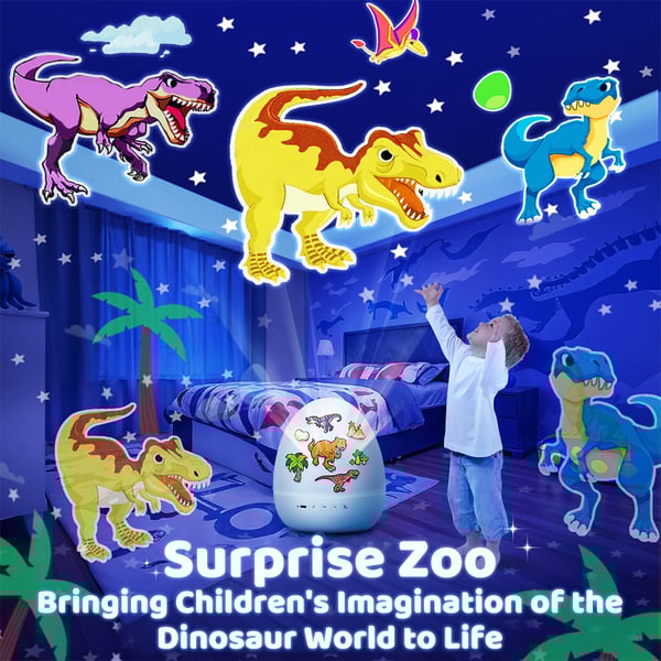 🔥Last Day Promotion - 49% OFF🌌🦕Dinosaur Egg Night Light Projector